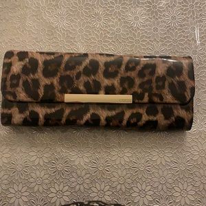 Leopard Print Guess Chain Bag